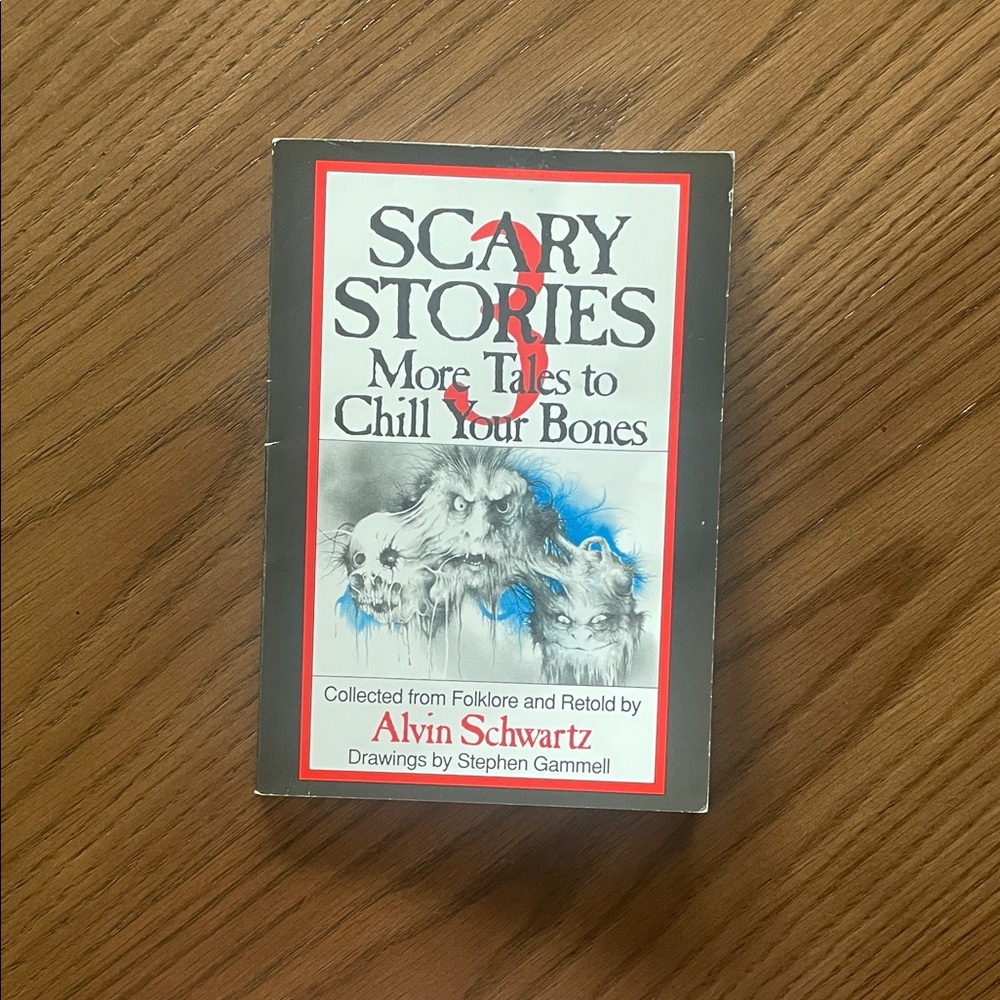 Scary Stories Book by Alvin Schwartz